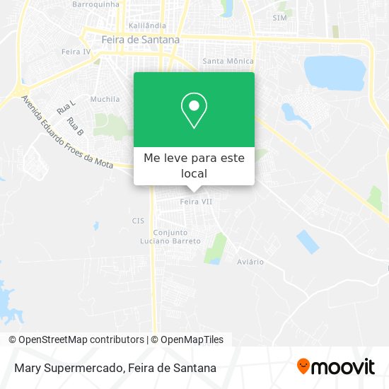 Mary Supermercado mapa