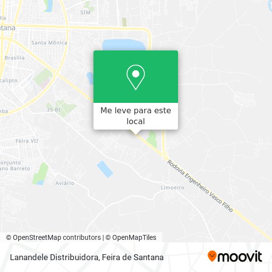 Lanandele Distribuidora mapa