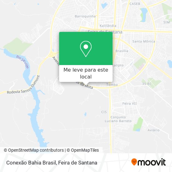Conexão Bahia Brasil mapa