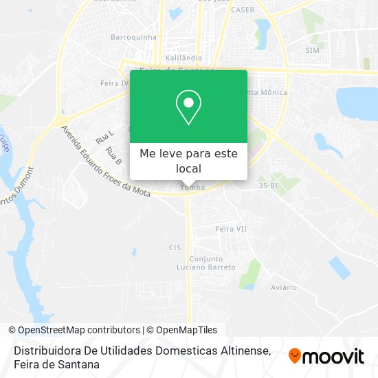 Distribuidora De Utilidades Domesticas Altinense mapa