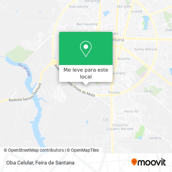 Oba Celular mapa