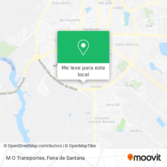 M O Transportes mapa