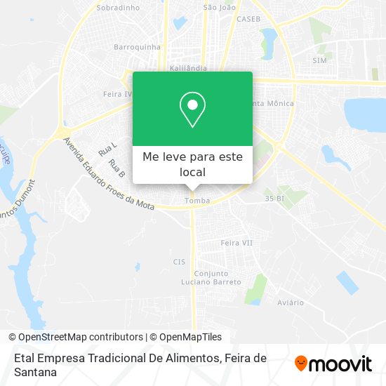 Etal Empresa Tradicional De Alimentos mapa