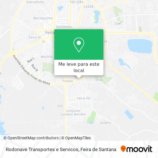 Rodonave Transportes e Servicos mapa