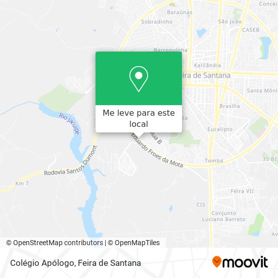 Colégio Apólogo mapa