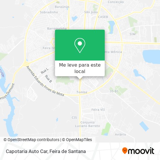 Capotaria Auto Car mapa
