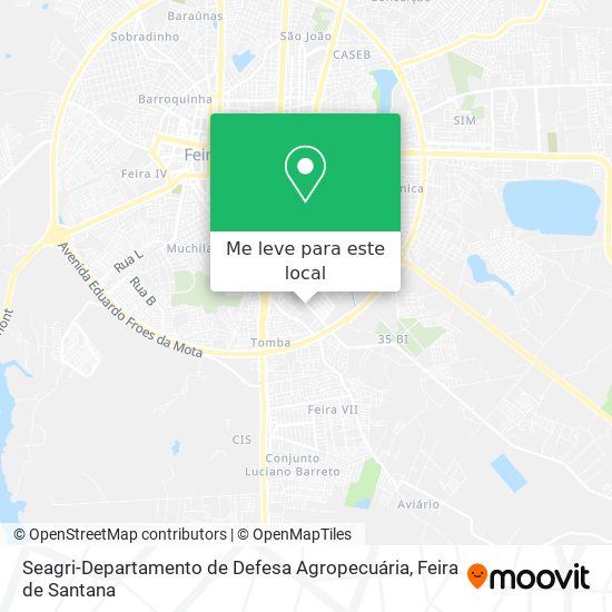 Seagri-Departamento de Defesa Agropecuária mapa
