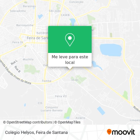 Colégio Helyos mapa