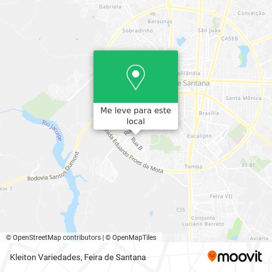 Kleiton Variedades mapa