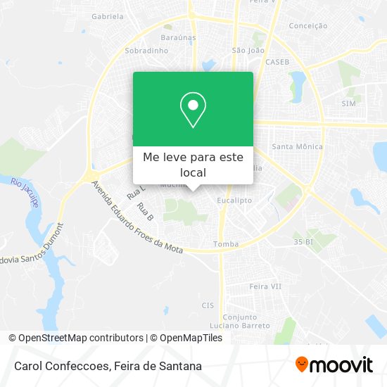 Carol Confeccoes mapa