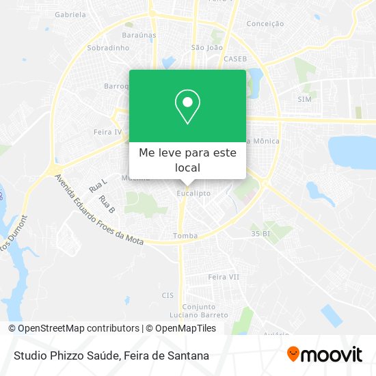 Studio Phizzo Saúde mapa