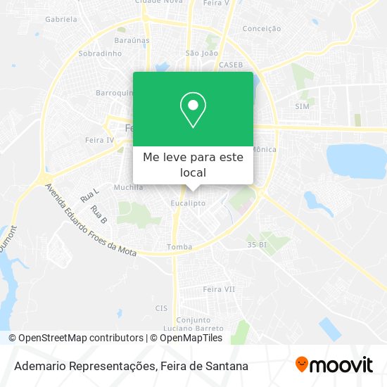 Ademario Representações mapa
