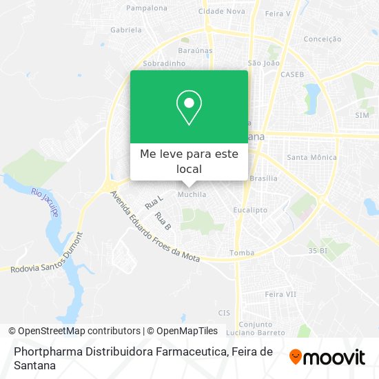 Phortpharma Distribuidora Farmaceutica mapa