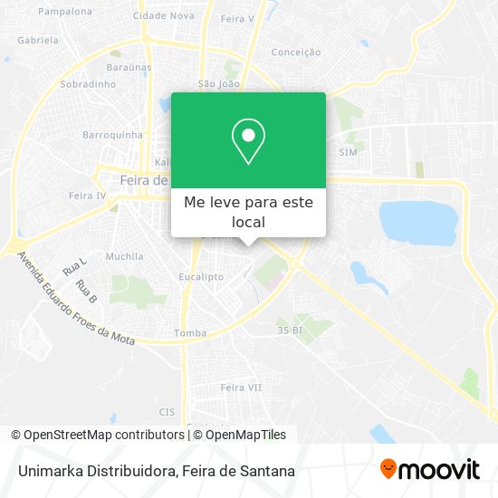 Unimarka Distribuidora mapa