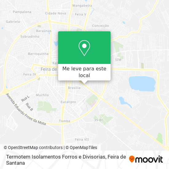 Termotem Isolamentos Forros e Divisorias mapa