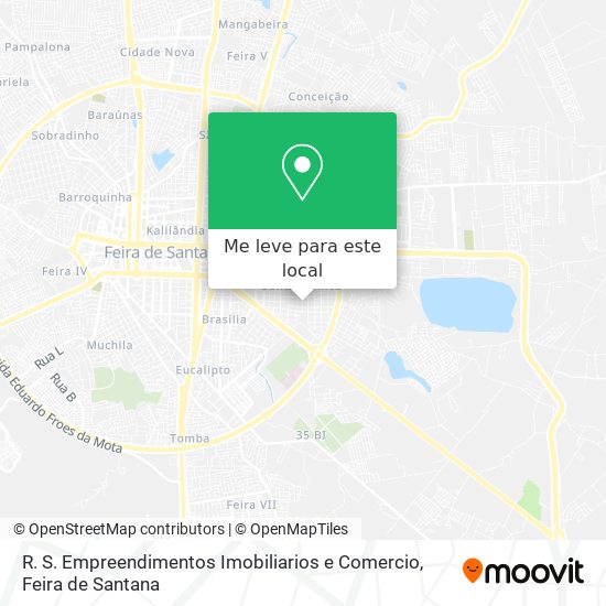 R. S. Empreendimentos Imobiliarios e Comercio mapa