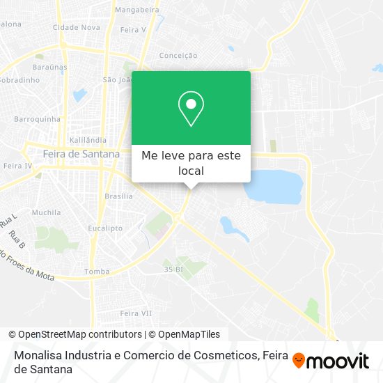 Monalisa Industria e Comercio de Cosmeticos mapa