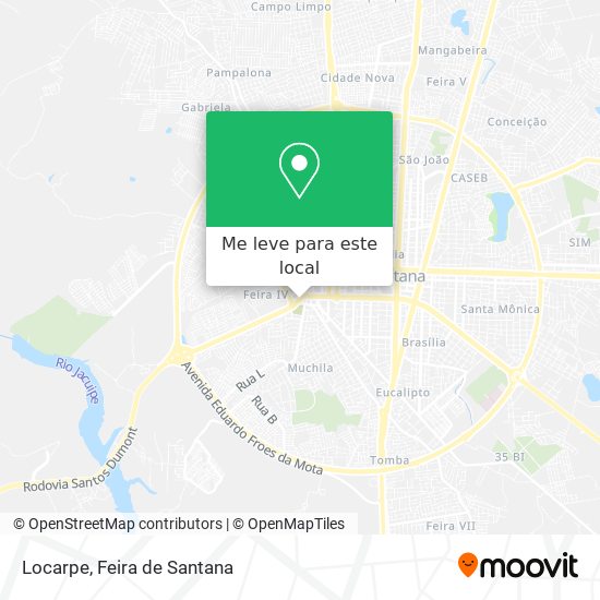 Locarpe mapa