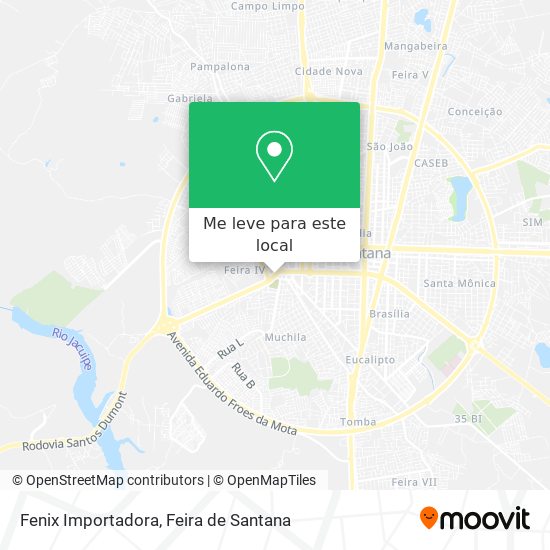 Fenix Importadora mapa
