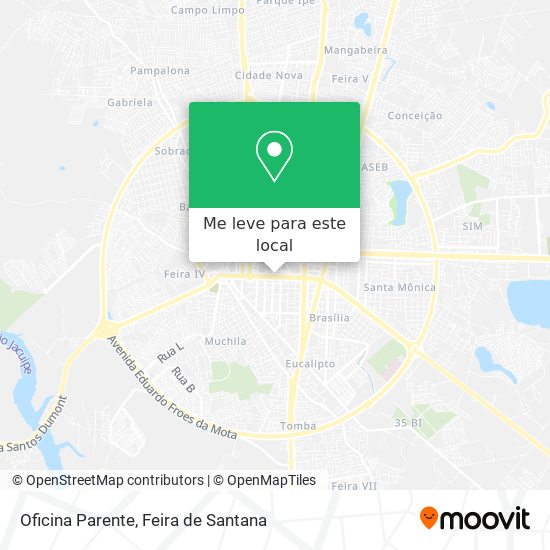 Oficina Parente mapa