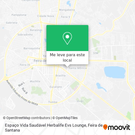 Espaço Vida Saudável Herbalife Evs Lounge mapa