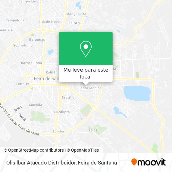 Olisilbar Atacado Distribuidor mapa