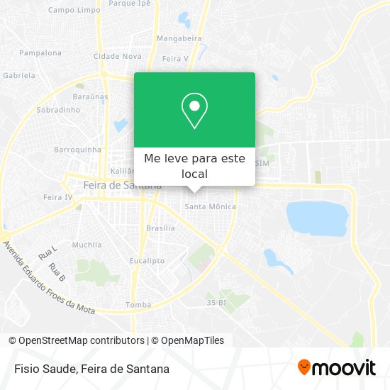 Fisio Saude mapa