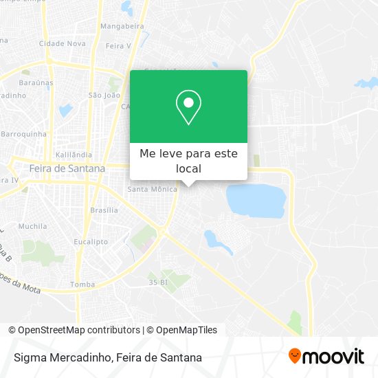 Sigma Mercadinho mapa