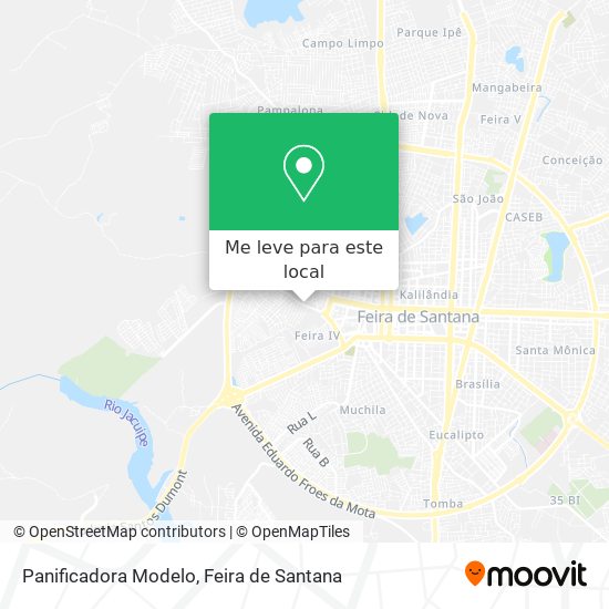 Panificadora Modelo mapa