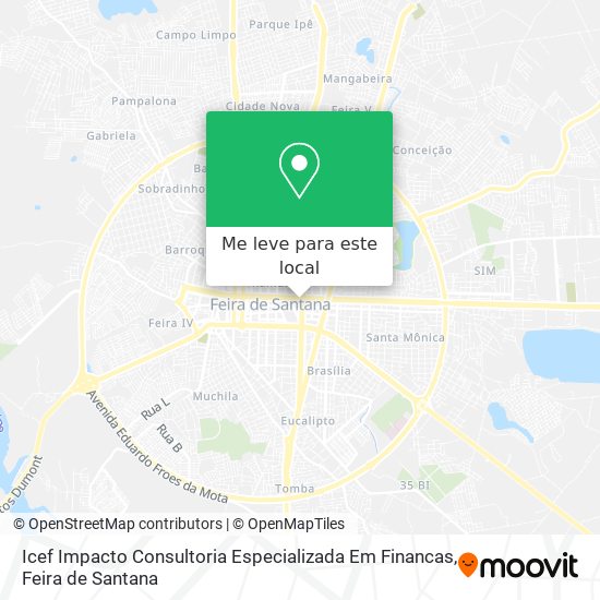 Icef Impacto Consultoria Especializada Em Financas mapa