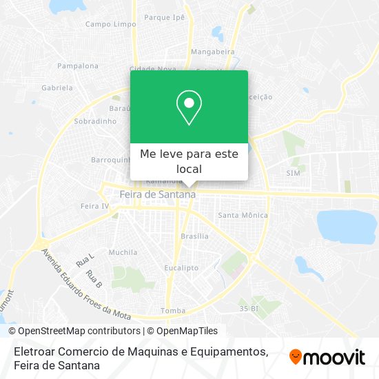 Eletroar Comercio de Maquinas e Equipamentos mapa