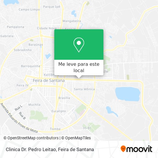 Clinica Dr. Pedro Leitao mapa