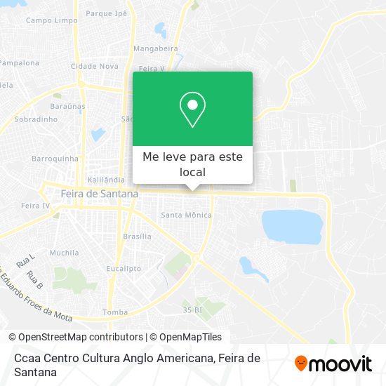 Ccaa Centro Cultura Anglo Americana mapa