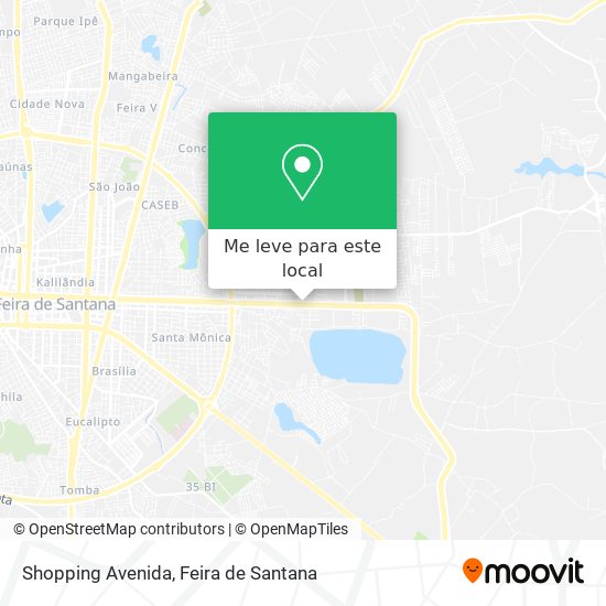 Shopping Avenida mapa