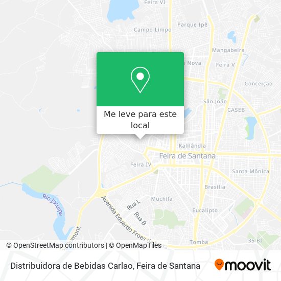 Distribuidora de Bebidas Carlao mapa