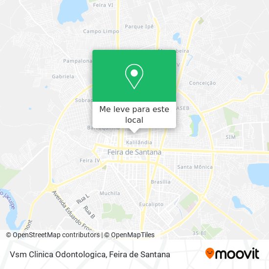 Vsm Clinica Odontologica mapa