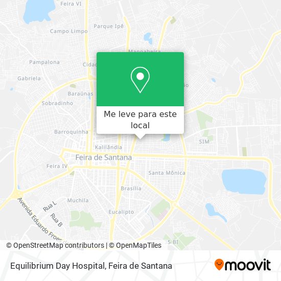Equilibrium Day Hospital mapa