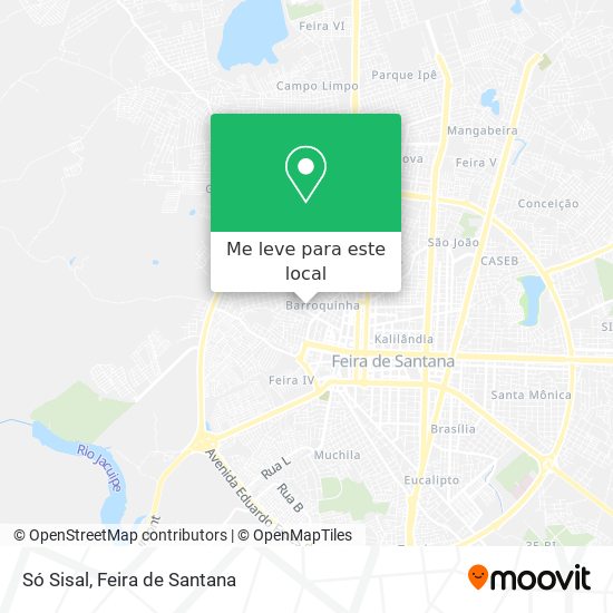 Só Sisal mapa