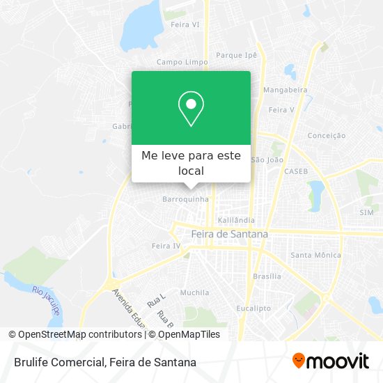 Brulife Comercial mapa