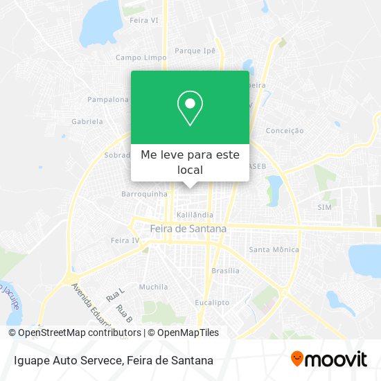 Iguape Auto Servece mapa