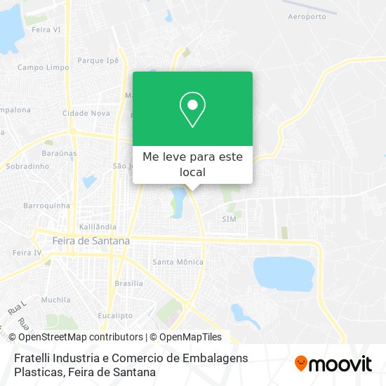 Fratelli Industria e Comercio de Embalagens Plasticas mapa