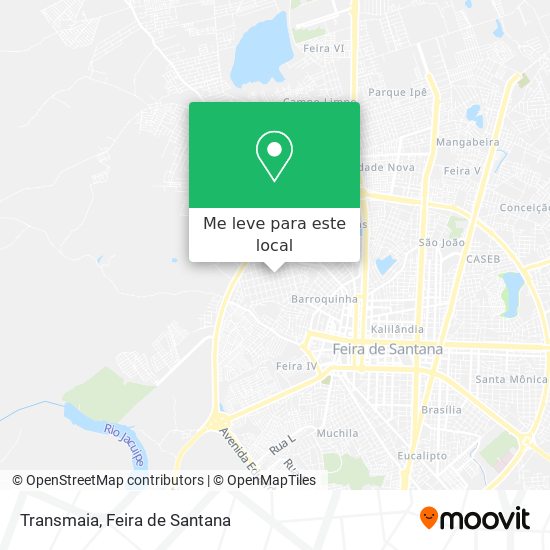 Transmaia mapa