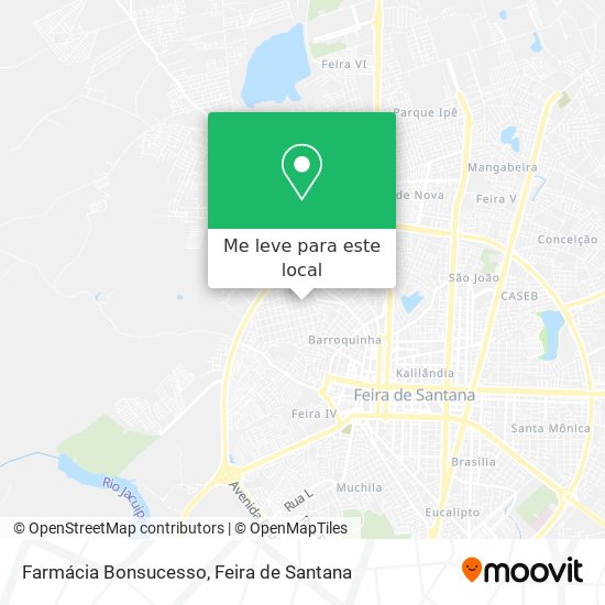Farmácia Bonsucesso mapa