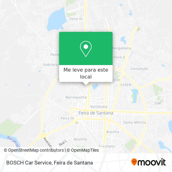 BOSCH Car Service mapa