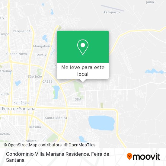 Condominio Villa Mariana Residence mapa
