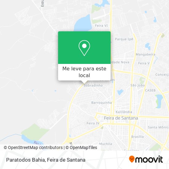 Paratodos Bahia mapa