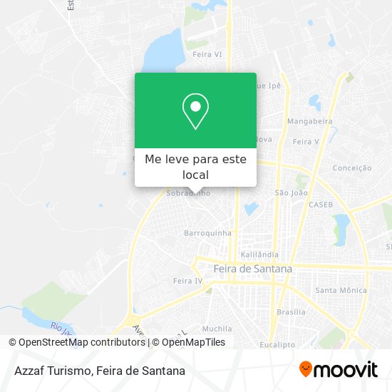 Azzaf Turismo mapa