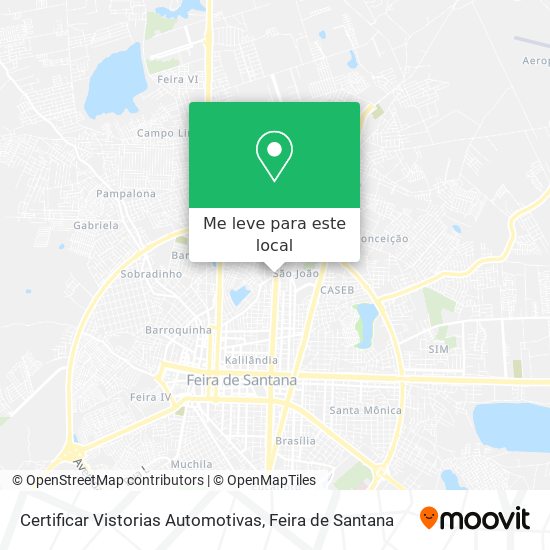 Certificar Vistorias Automotivas mapa