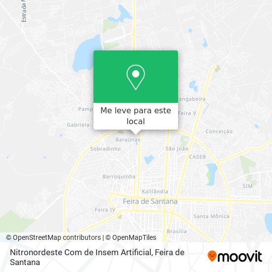 Nitronordeste Com de Insem Artificial mapa