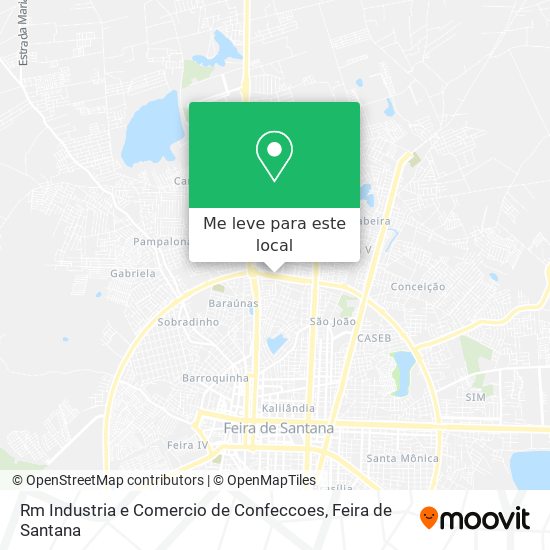 Rm Industria e Comercio de Confeccoes mapa